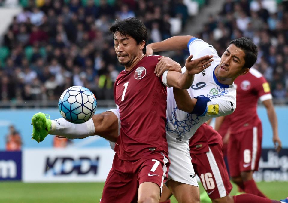  Qatar will not qualify for the 2018 World Cup finals in Russia