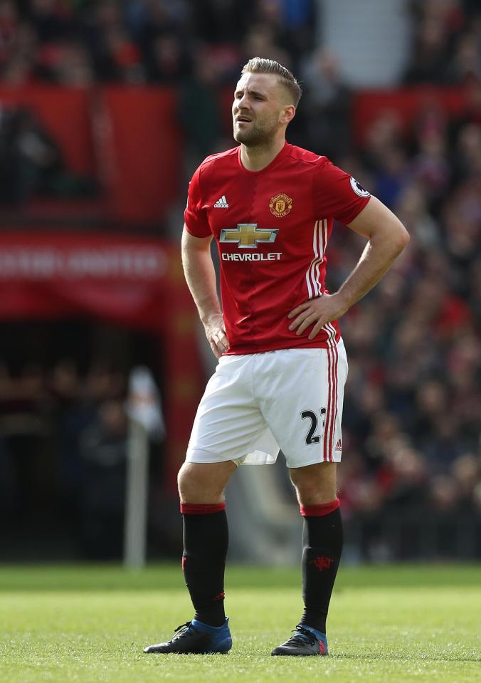  Luke Shaw has pleaded with Tottenham boss Mauricio Pochettino to save him from his Manchester United misery