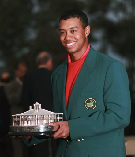 At just 21, Tiger Woods was a major winner with Masters victory 20 years ago