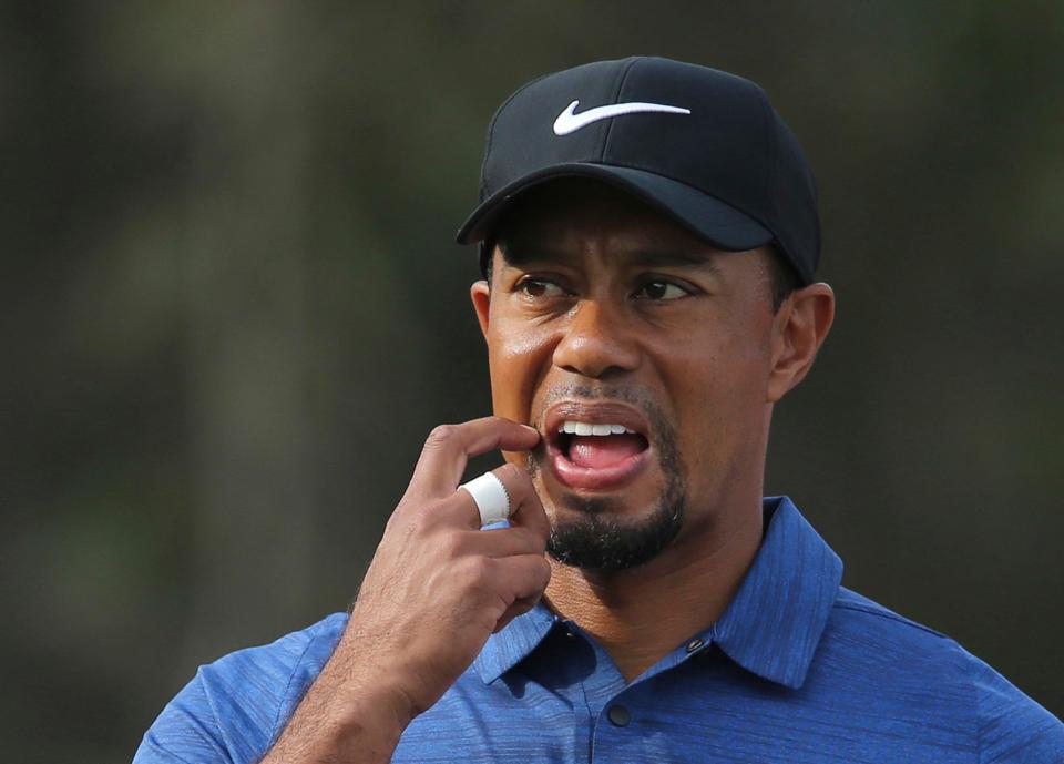 Tiger Woods was forced to withdraw from the Dubai Desert Classic on February 3