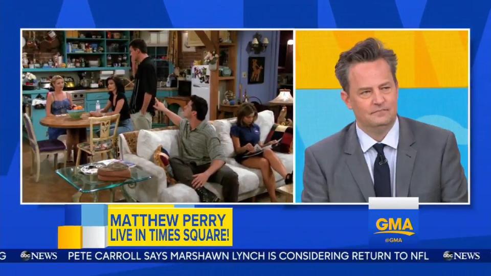  Matthew Perry revealed his favourite Friends line of all time