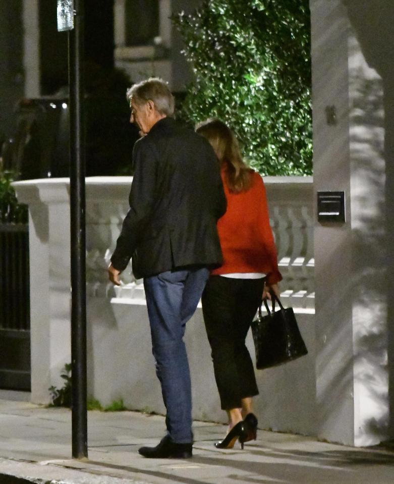  Pippa's future in-laws David Matthews and Jane Parker spotted leaving the family get-together