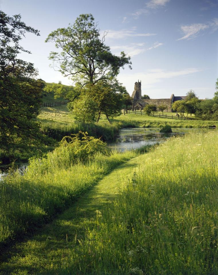  Wharram Percy has not been inhabited for hundreds of years