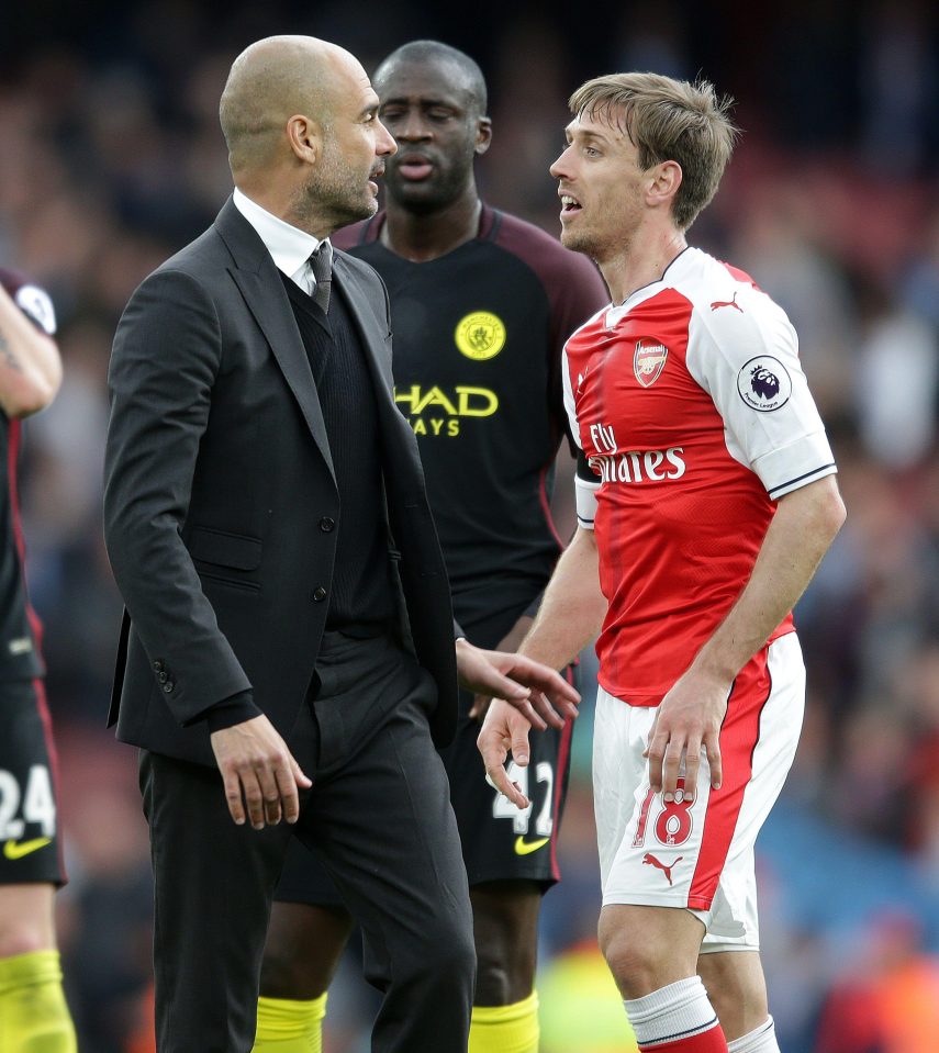 Nacho Monreal admitted he DID handball at the end of Arsenal's draw with Manchester City