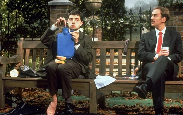  Angus has also appeared in Rowan Atkinson's Mr Bean (pictured) and Blackadder