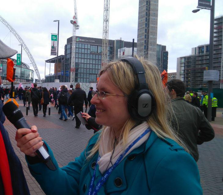  BBC journalist Vicki Sparks was on the other end of David Moyes' threat