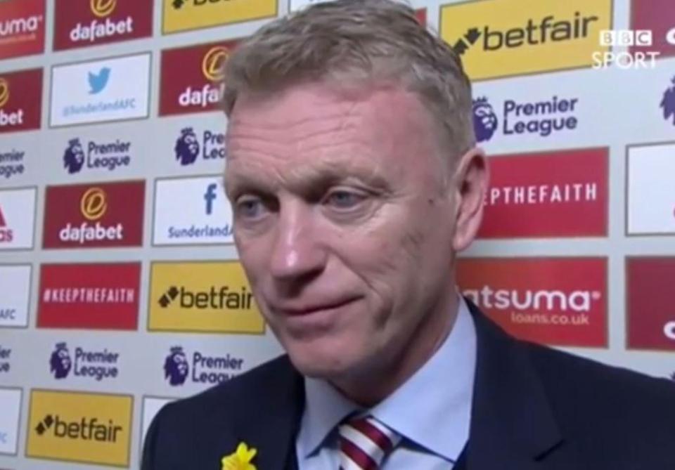  Sunderland confirm they will NOT sack David Moyes following his comments made to female reporter Vicki Sparks