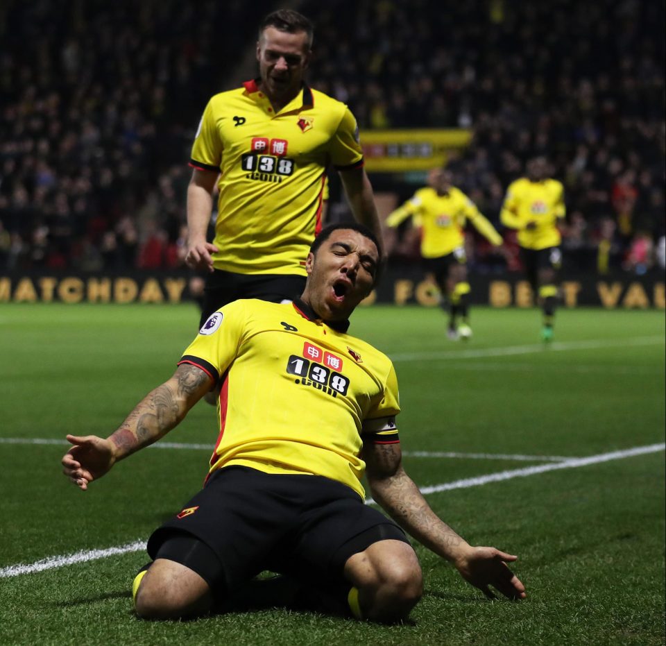  Troy Deeney has hit 10 Premier League goals this season