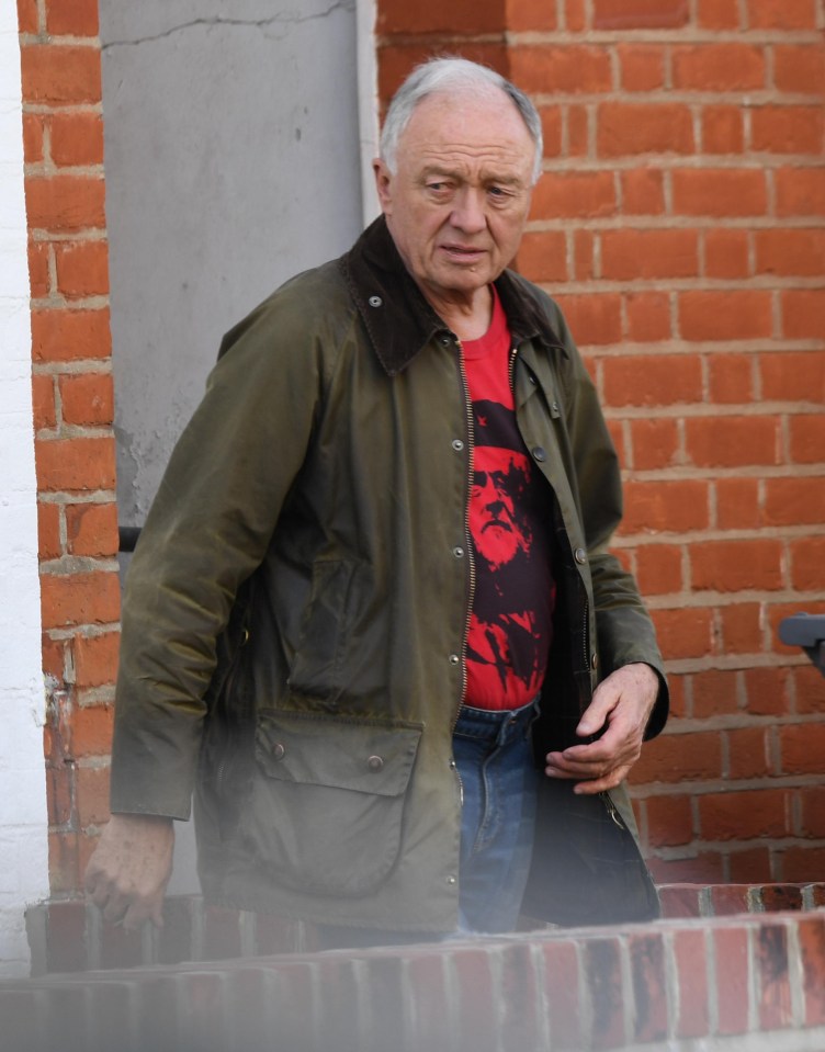 Ken Livingstone – seen out in a T-shirt portraying Jeremy Corbyn as Che Guevara – was initially suspended for his Hitler outbursts