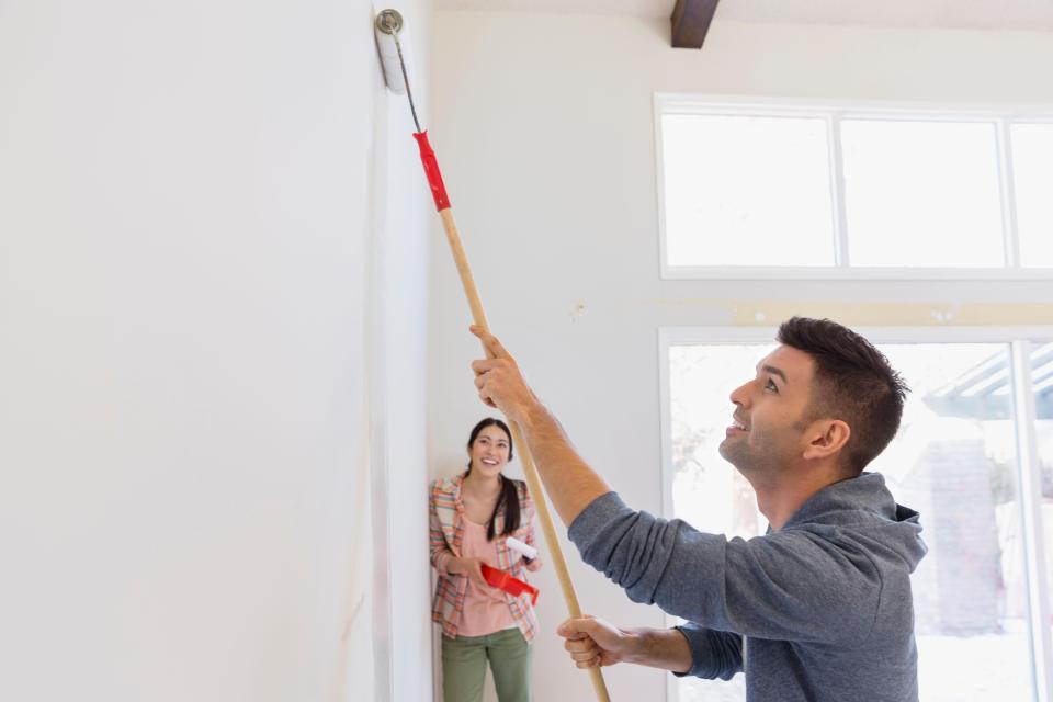  If you can do all the painting yourself, it's a cheap way of making a property look clean and modern