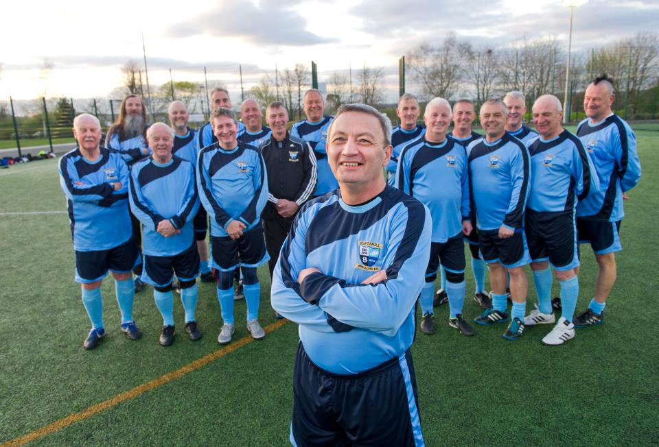  Ray had suffered the first attack while taking part in a 'walking football' match in December