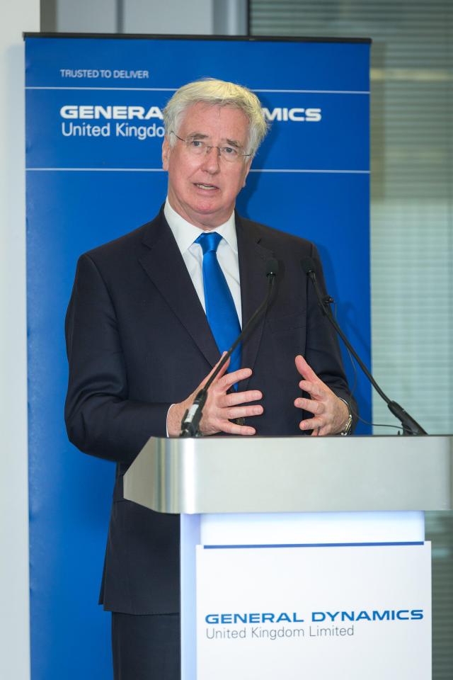  Defence Secretary Sir Michael Fallon is also keen for the UK to align itself as close as possible with the US