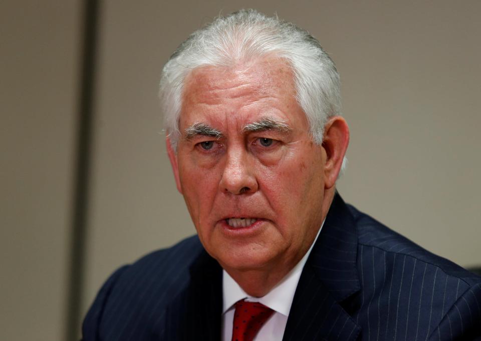  US Secretary of State Rex Tillerson will still visit Russia for talks