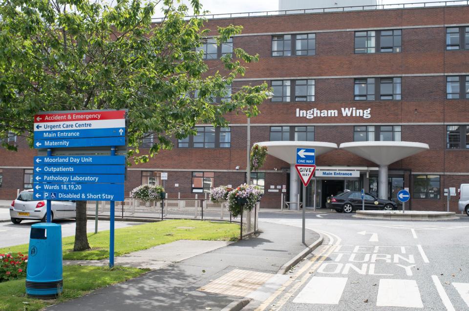 Ingham Wing of South Tyneside District Hospital