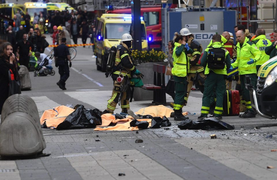 At least five people have been killed in the attack