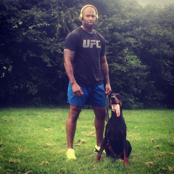  Manuwa is a big animal lover and always had dogs growing up in America and Nigeria