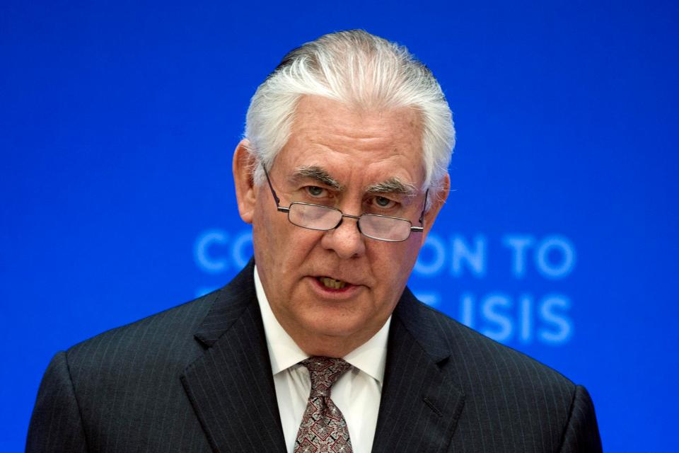  Instead US Secretary of State Rex Tillerson will visit the Kremlin this week