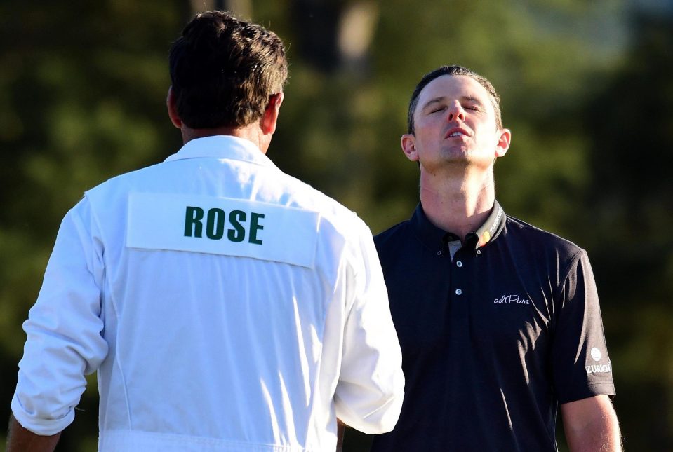  Justin Rose said he was happy for Sergio Garcia despite the crushing loss