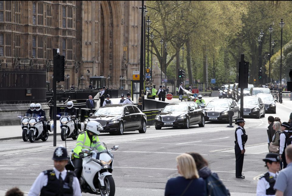 The funeral cortege is to travel a route of 2.6 miles from Westminster to Southwark Cathedral past mourners