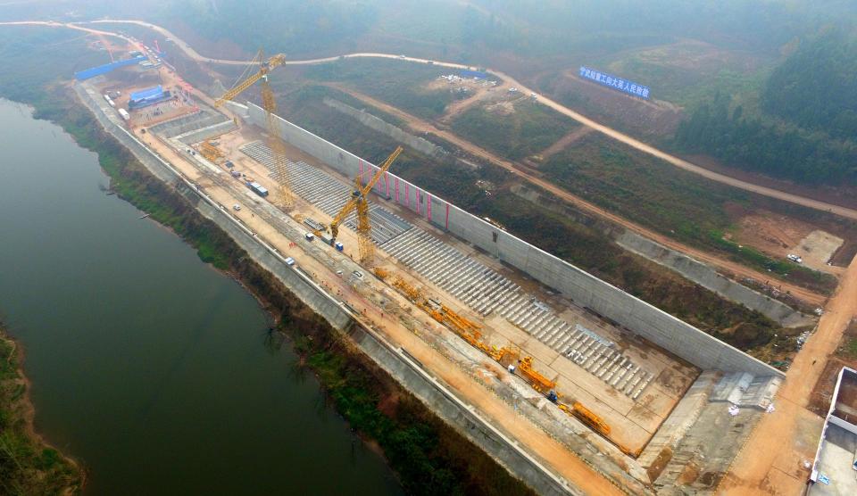  Plans to build the ship are already well under way in the Sichuan province