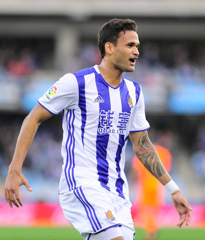 Willian Jose spent time at Real Madrid, Zaragoza and Las Palmas before joining Sociedad