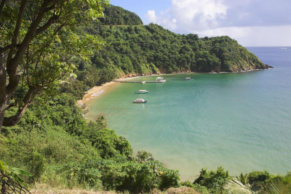  Batteaux Bay is one of Tobago's hidden jewels, protected by the locals