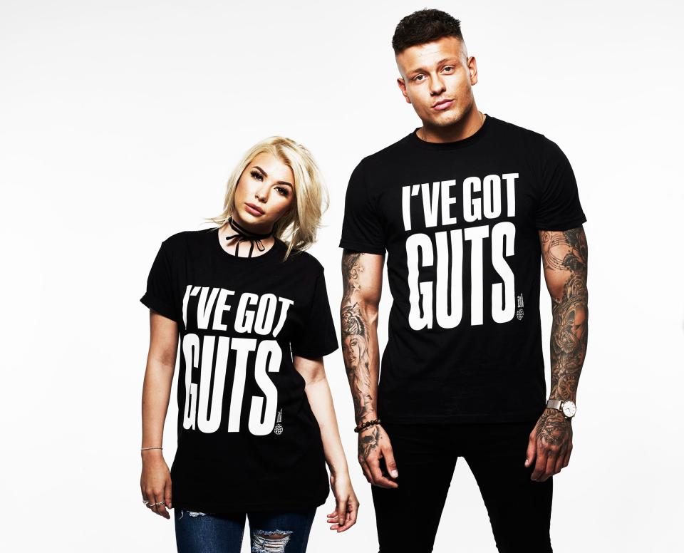  Olivia Buckland and Alex Bowen are raising awarness for Bowel Cancer sufferers