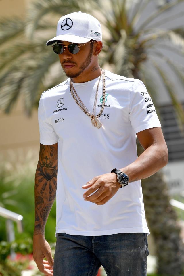  Lewis Hamilton is joint top of the driver's standings with Sebastian Vettel