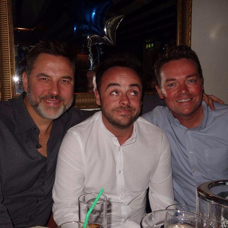  Stephen Mulhern celebrated his 40th birthday with his Britain Got Talent pals Ant McPartlin and David Walliams