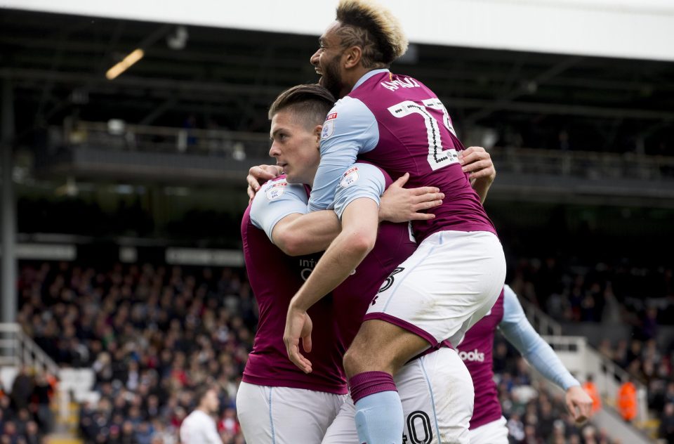  Jack Grealish had levelled for 10-man Aston Villa