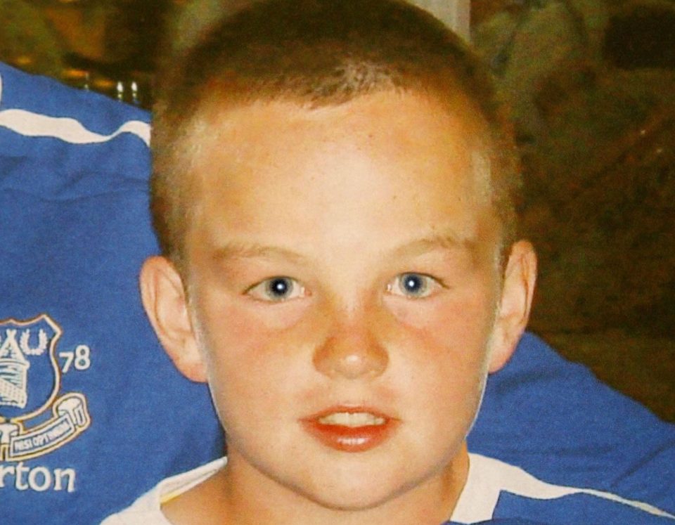 Little Rhys Jones was shot as he rode his bike a month before his 12th birthday