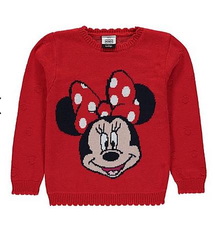  This Disney Minnie Mouse Knitted Jumper is just £10 from George at Asda