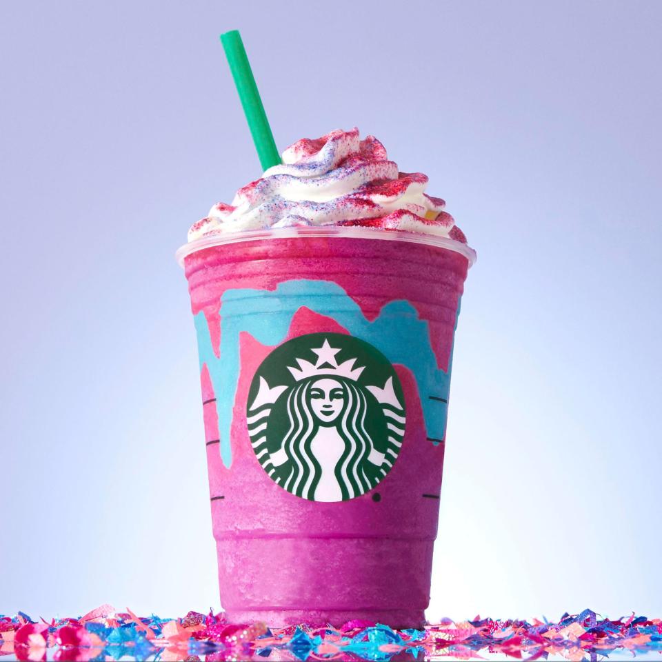  The exciting drink quickly became the talk of social media since it hit Starbucks