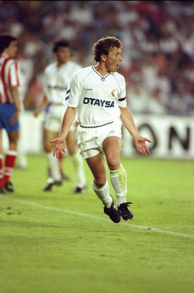  Emilio Butragueno shone for Real Madrid at a time when they were not No1