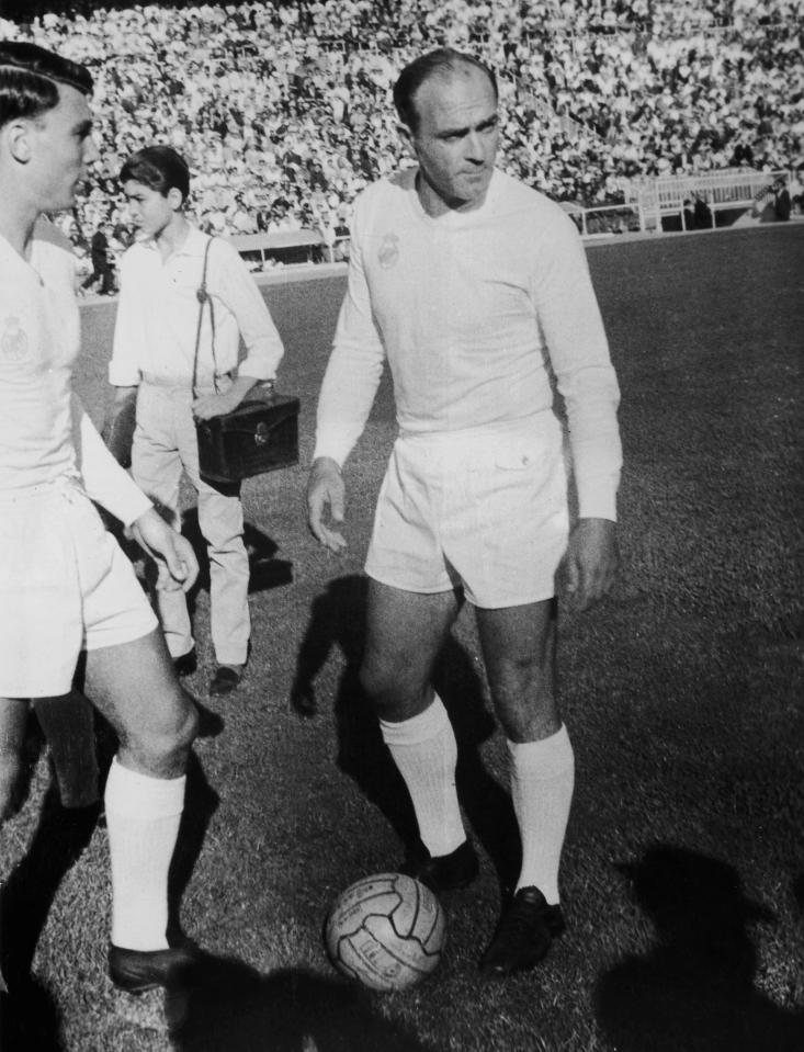  Alfredo Di Stefano helped launch the European Cup, starring in first five finals