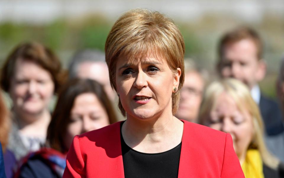  Nicola Sturgeon called for a 'progressive alliance' with Labour and the Lib Dems after the General Election