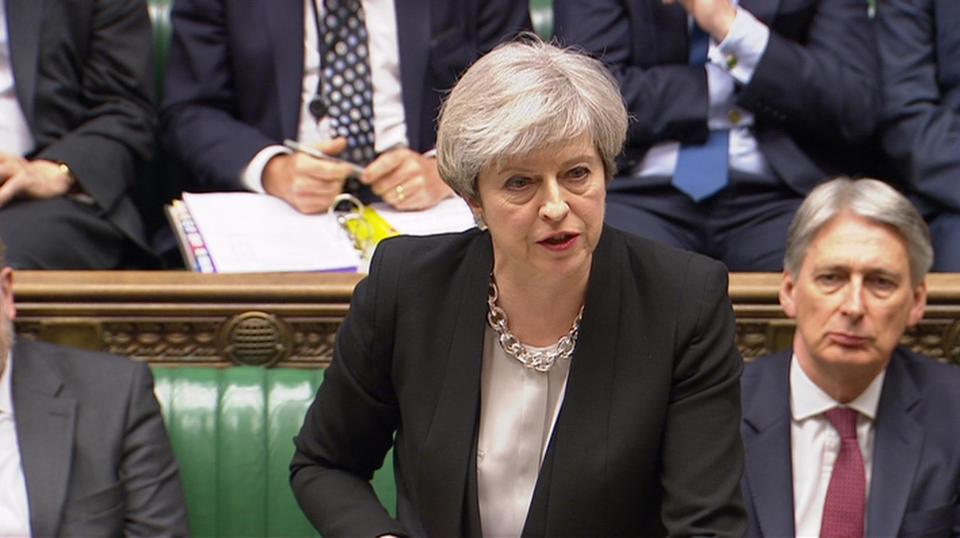  The PM said the SNP wanted to 'prop up' Labour in a 'coalition of chaos'