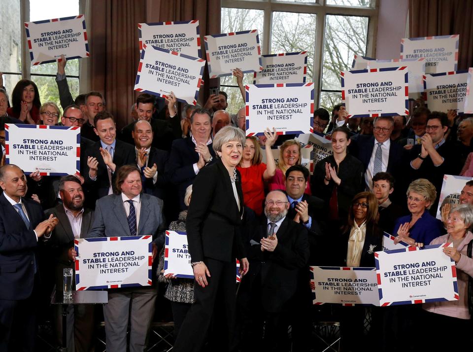  Theresa May launched her election campaign in Bolton North-East – ranked 49th most vulnerable in our table