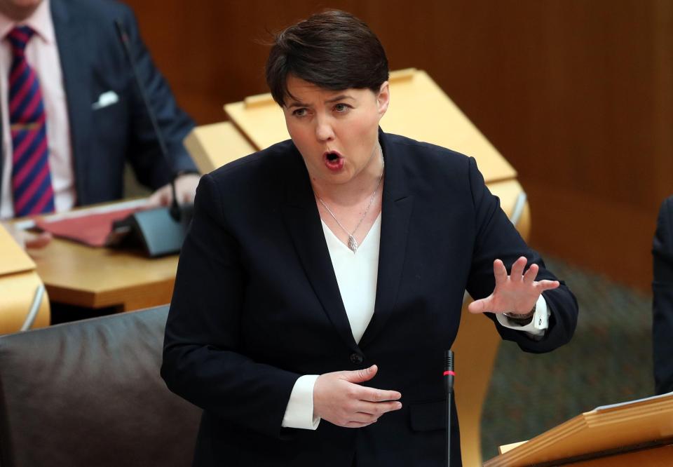  New poll suggests a third of Scottish voters back Tory boss Ruth Davidson