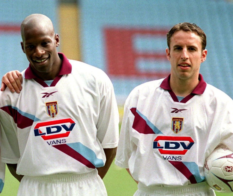  Ugo Ehiogu and Gareth Southgate were together at Villa and Middlesbrough