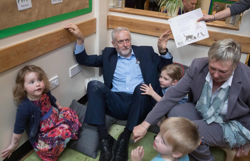  The 67-year-old was campaigning about school class sizes