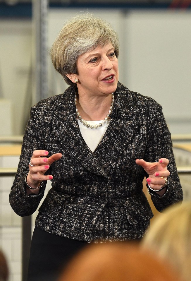 Theresa May is targeting votes in South Wales Labour heartland