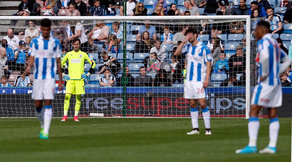  The Terriers' slim hopes of gaining automatic promotion were ended