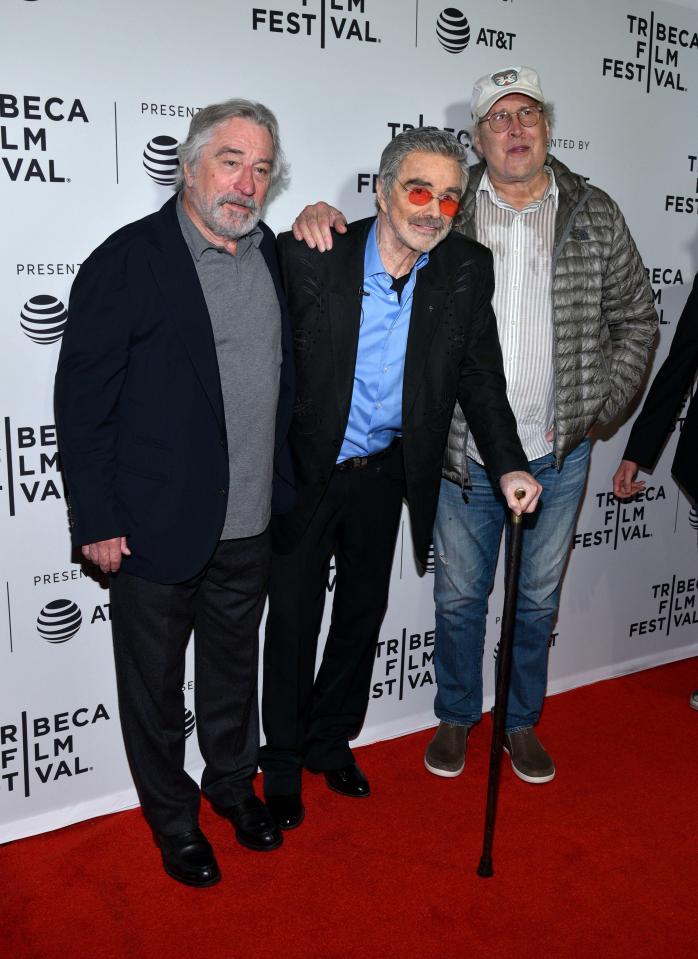  Robert De Niro, Burt Reynolds and Chevy Chase look dramatically different on the red carpet