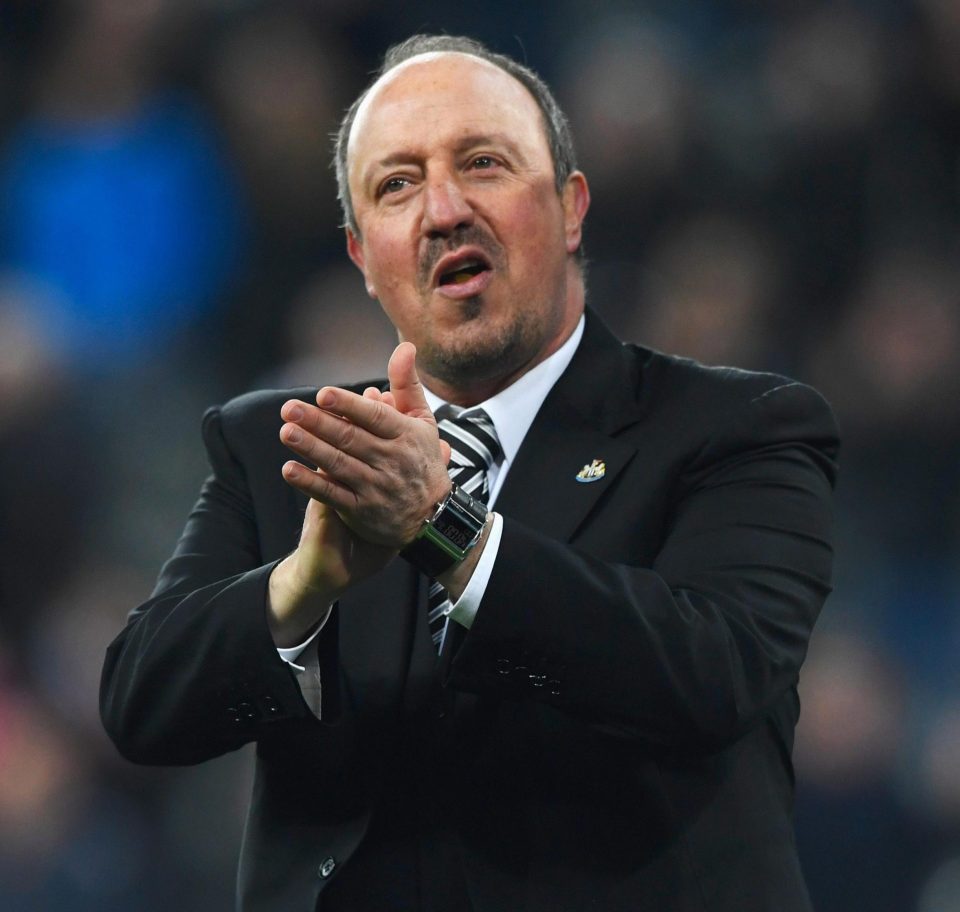  Newcastle manager Rafa Benitez steered the club back to the Premier League this season