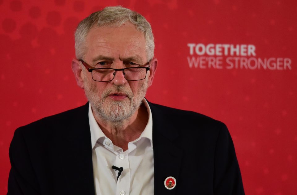  Jeremy Corbyn has fallen far behind Theresa May in a Sun on Sunday poll