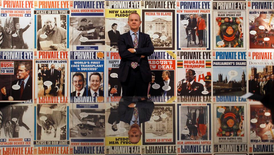  The dad-of-two is also the editor of satirical magazine Private Eye