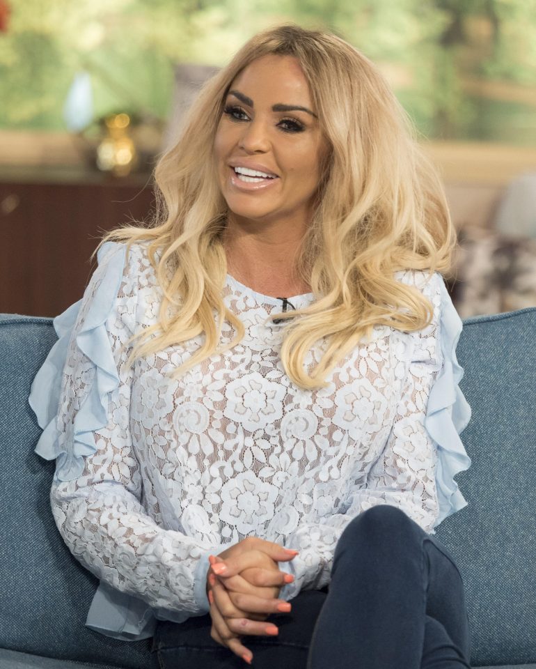  Katie Price has been sent support from several celebs