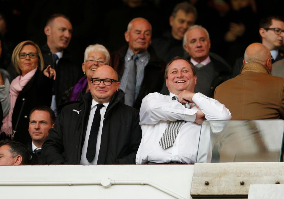  Mike Ashley's Newcastle United are being investigated for tax fraud