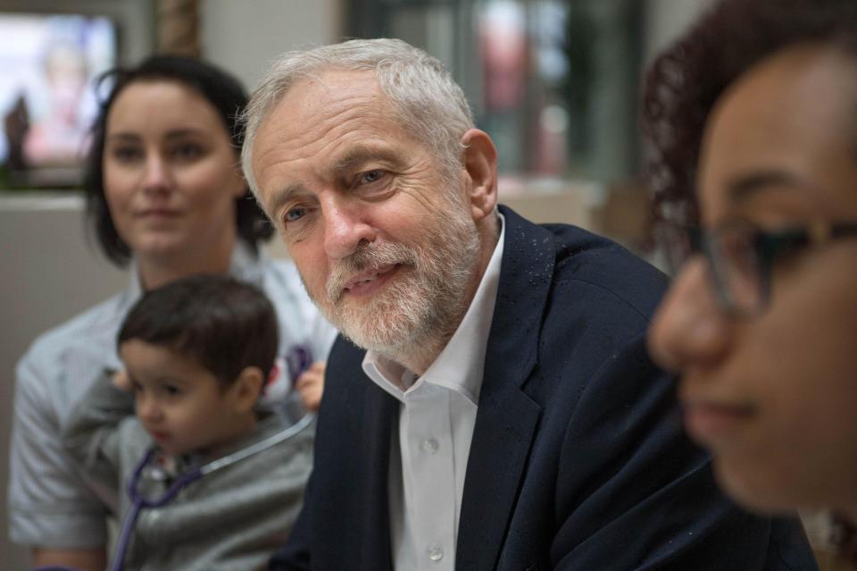  Boris Johnson hit out at Labour leader Jeremy Corbyn this morning - saying he was a threat to the country